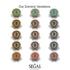 Glamorous Diamond Bitcoin Ring - Dominic No. 8
